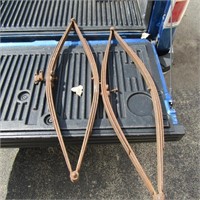(2) antique cart/ buggy springs.