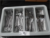 Cutlery Tray, Large Quantity Dinner Forks