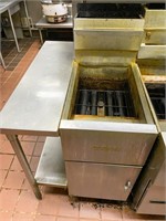 Dean Deep Fryer Propane with table (LEFT)