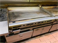 48" Imperial Counter top griddle propane (left)