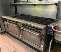 2 Commercial 4 Burner Propane stove/ovens with