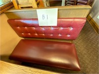 B1 4' long Single Bench/ Booth Chair