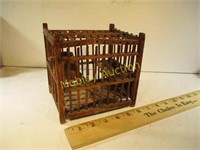 VERY RARE MINERS CANARY CAGE