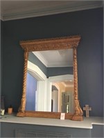 Gold Framed Mirror ( 43" W x 53" T )