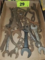 FLAT OF MISC. WRENCHES