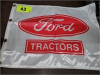 SMALL FORD TRACTORS FLAG W/ BRASS GROMMETS