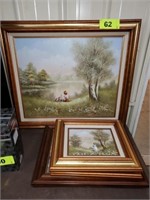 LOT OF WALL DECOR ITEMS- PICTURES