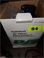 RADIO SHACK 10 WATT POWERHORN