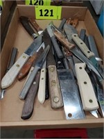 FLAT OF KNIVES- CLEAVER-