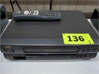 JVC VCR WITH REMOTE