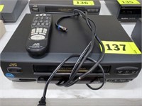 JVC VCR WITH REMOTE