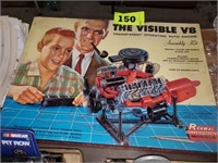 THE VISIBLE V-8 AUTO ENGINE ASSEMBLY KIT
