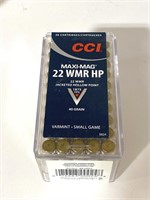 (50) Rounds CCI 22 WMR HP