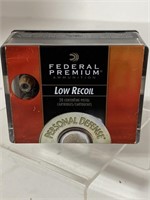 (20) Rounds Federal 380 Low Recoil, 90 gr.