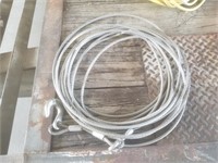 Cable with hook ends