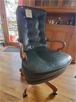 Swivel Leather Office Chair