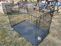 ICrate Large Wire Dog Kennel with Divider