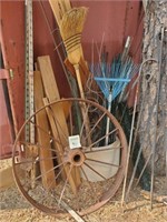 Steel Wagon Wheel, T Posts
