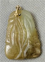 Carved Jade Pendant