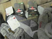 4 PAIR OF NEW WIGWAM WARM SOCKS & 6 WIGWAM USED