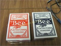 2 DECKS UNOPENED NO92 BEE PLAYING CARD