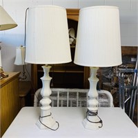 Pair of Matching Ceramic Lamps