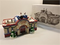 Retired Department 56 Snow Village bowling alley
