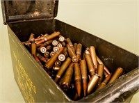 Ammo Approx 300 Rounds 8mm Mauser in Ammo Can