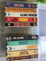 10 factory sealed vhs in case