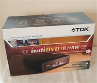 816 - TDK INDI DVD PLAYER IN BOX