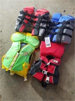 (4) Child size life vests