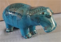 816 - MADE IN ITALY BLUE HIPPO