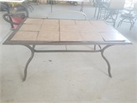 Kyle top patio table with extra table top