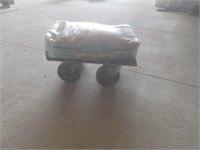Roll around caddy with 50lb bag of play sand