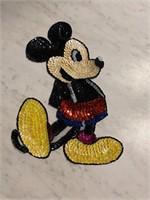 Vintage Mickey Mouse Sequin Patch