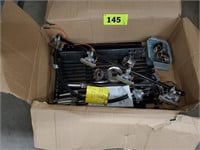 BOX OF MISC. GAS GRILL PARTS