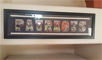 816 - GO PATRIOTS FRAMED PICTURE