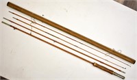 VINTAGE WARD'S PREMIER SPLIT BAMBOO FISHING ROD