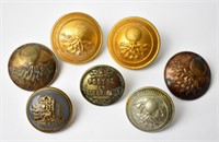 ANTIQUE FRENCH MILITARY BUTTONS