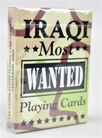 IRAQI MOST WANTED PLAYING CARDS