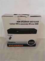 Sylvania DVD player with remote