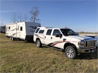 2009 Ford F-350 Lariat, 2007 32’ Legends Pilgrim