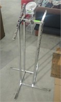 Metal Clothing Rack- approx 46 inches tall
