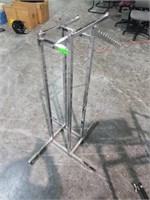 Metal Clothing Display Rack, 50inches Tall