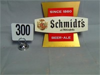 Schmitdts Beer Advertising