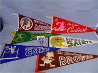 1960's NFL Pennants