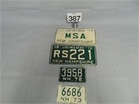 New Hampsire   License Plates
