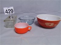 Pyrex, Fireking, and others