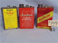 Jocobsen Gas Can  and others