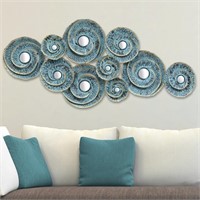 (See Notes)Decorative Waves Metal Wall Décor